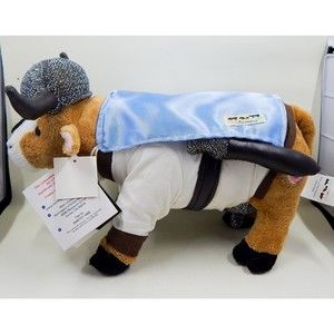 Cow Parade Vi-Kong Viking Plush Stuffed Animal Stockholm 2006 Numbered